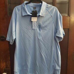 Magnivit Classic Collection Blue Jersey Polo
